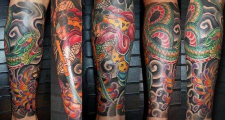 tattoos/ - Asian Snake Tattoo - 68038